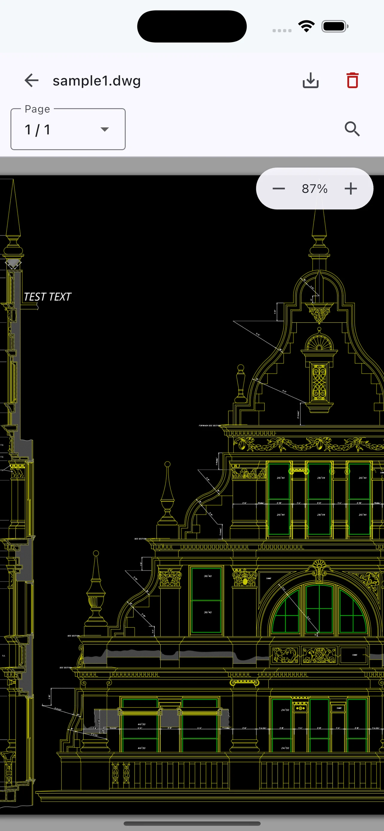 ViewDWG screenshot